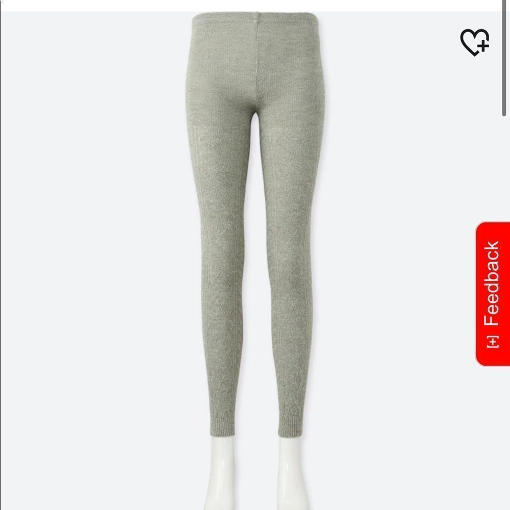 Uniqlo Heattech Cable Knit Leggings - Picture 2 of 7